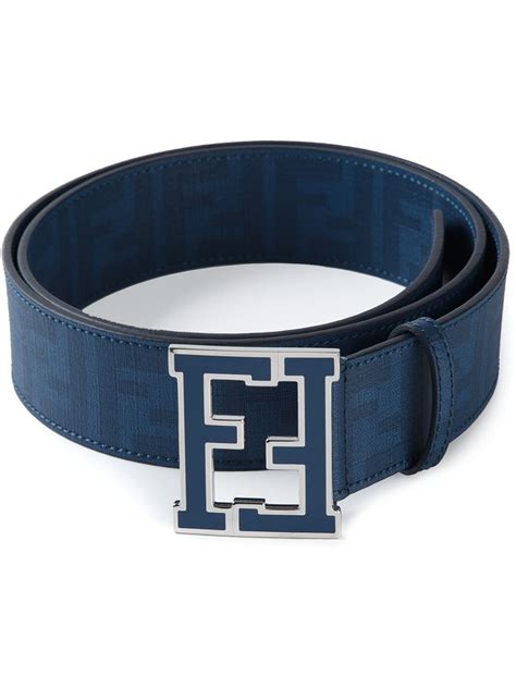 fake black and blue fendi belt|fendi belt men's black.